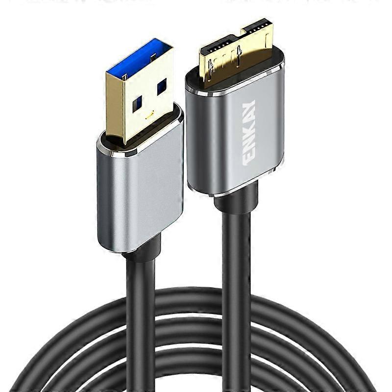 ENKAY USB 3.0 A to USB 3.0 Micro B 5Gbps Data Camera Hard Drive Cable