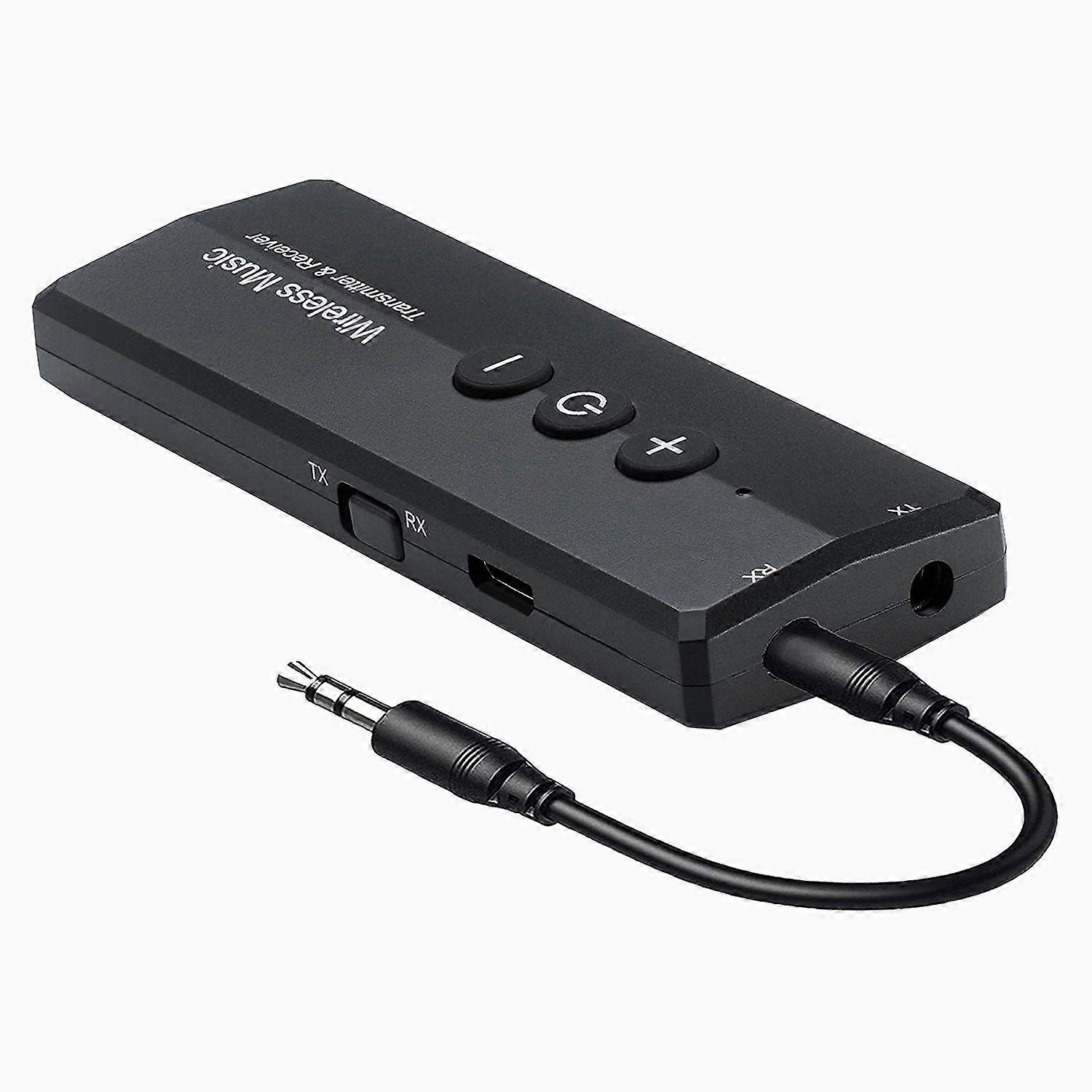 Bluetooth 5.0 Transmitter Receiver 3-In-1, for TV PC Headphones