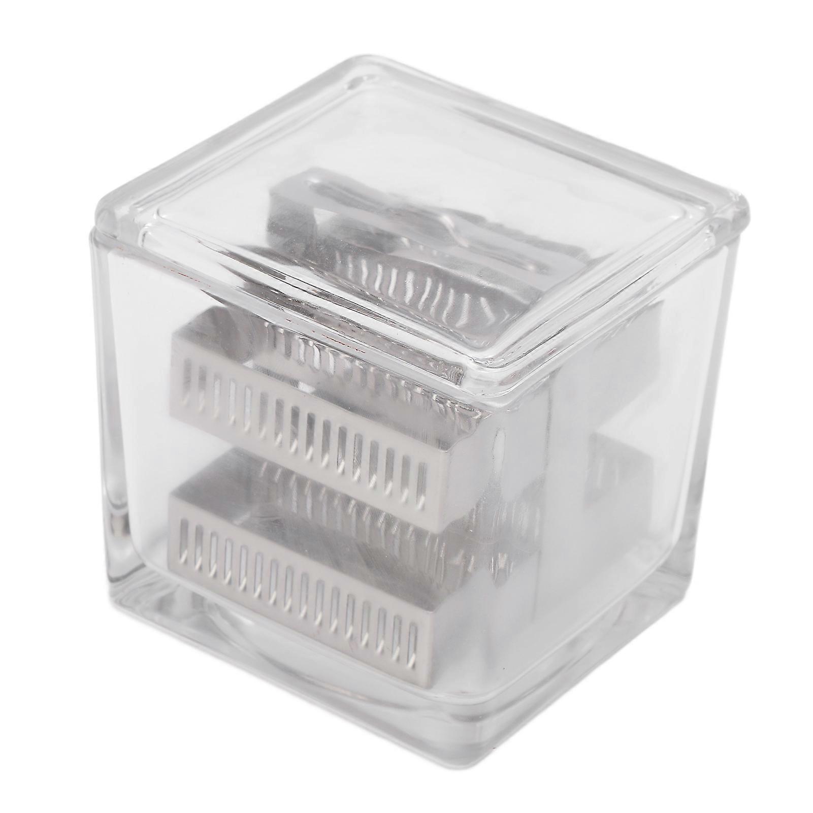Glass Staining Jar with Lid Animal and Plant Specimens Slide Staining ...