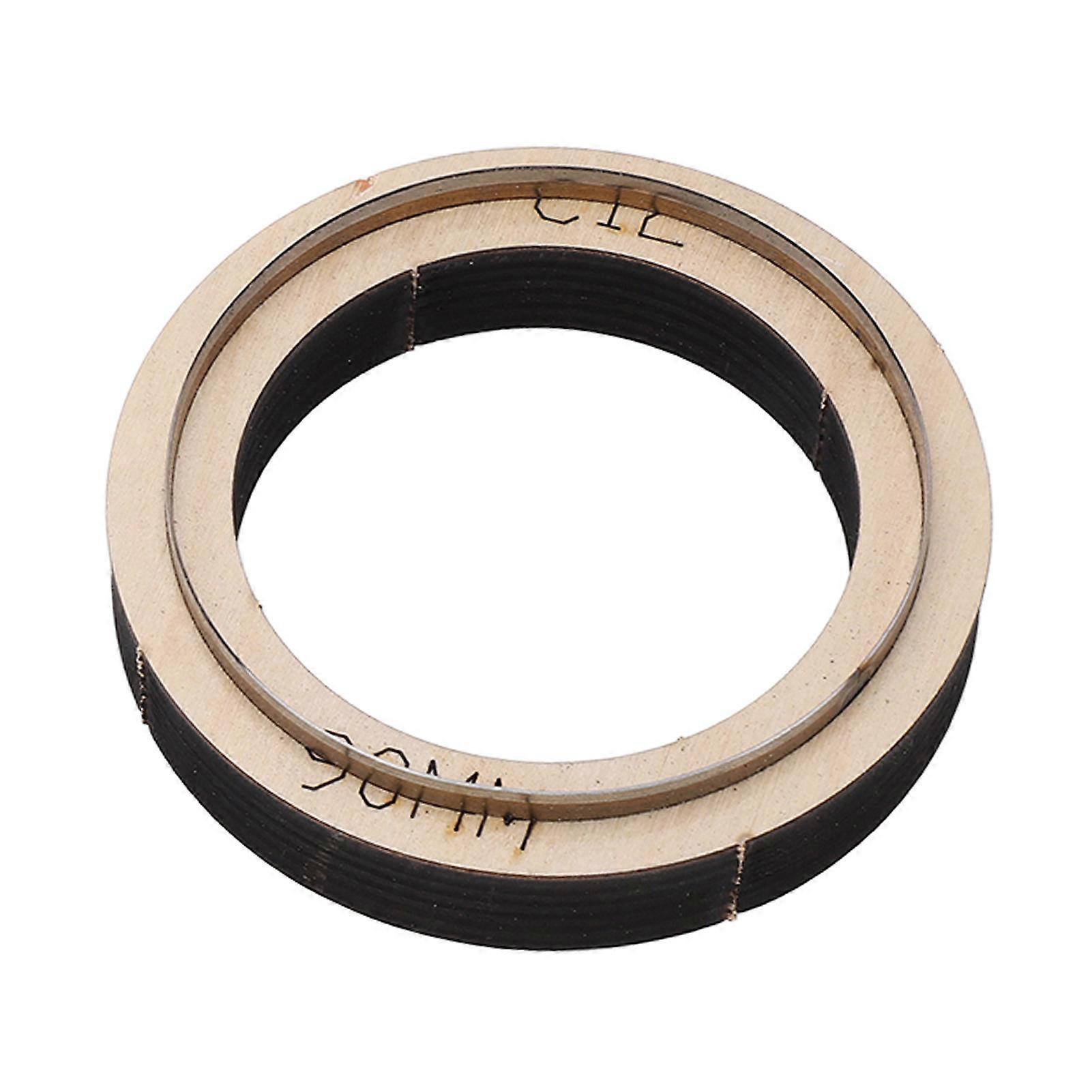 C12 Leather Cutting Die, Access Control Card Craft, Leather Cutting Dies with Thick Wooden Base for DIY Craft