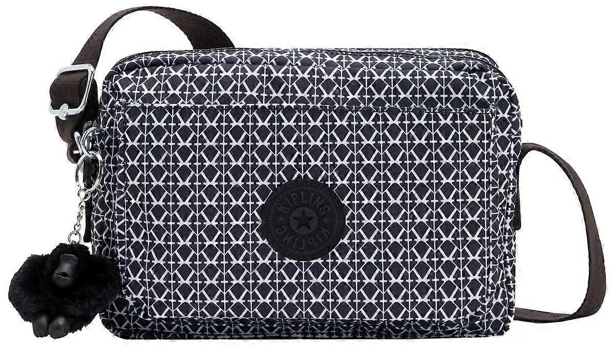 Kipling Abanu M Crossbody Bag - Black/White