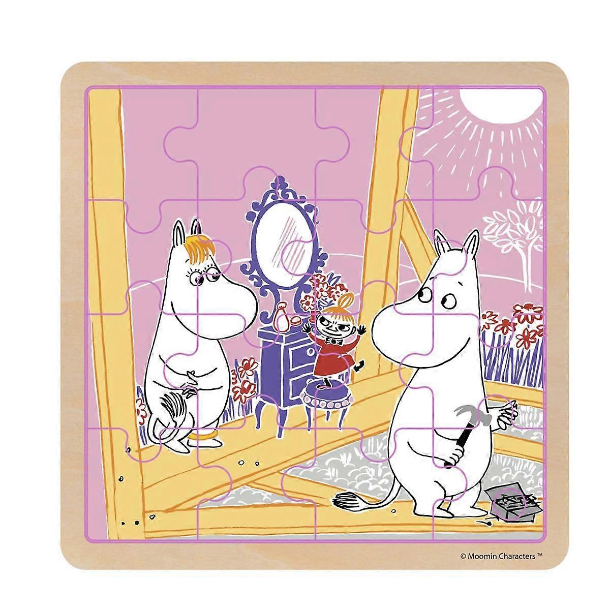 Moomin Puzzle en bois Construction Fun