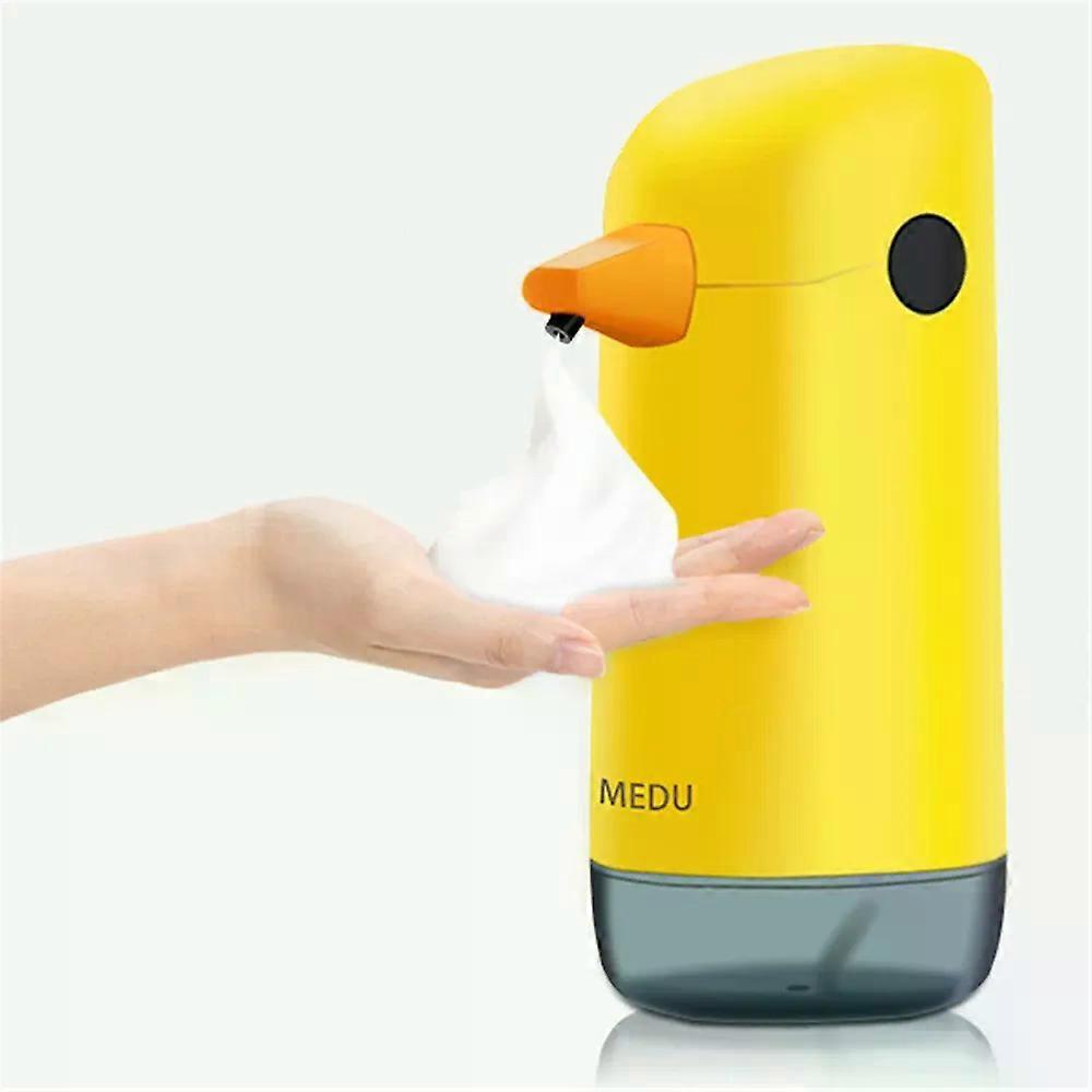 Children Auto Foam Soap Dispenser Little Yellow Duck Smart Sensor Liquid Soap Dispenser Touchless Hand Sanitizer for Bathroom