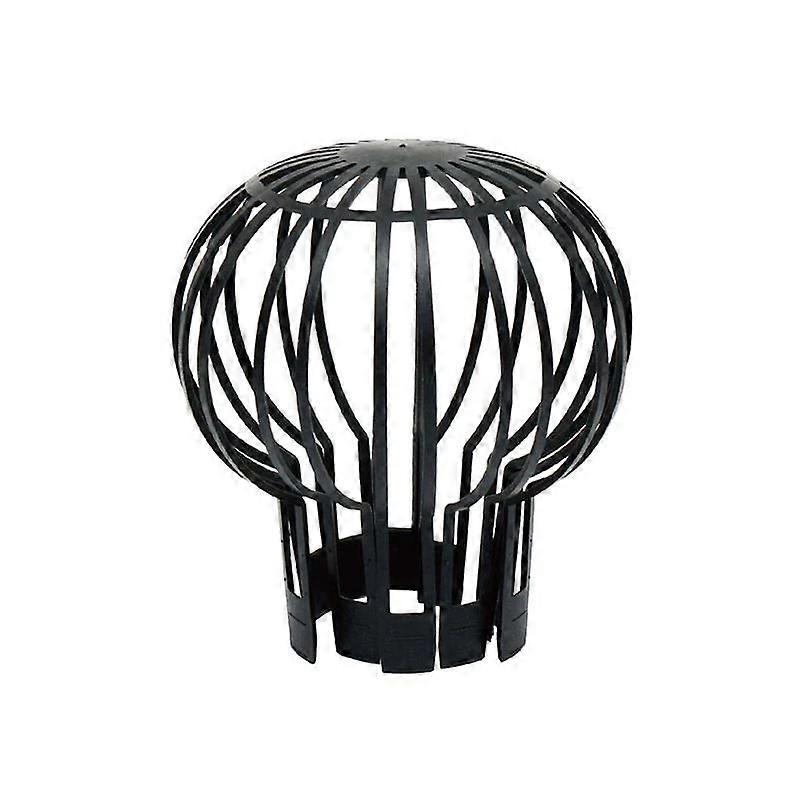 Eaves Plastic Mesh Floor Drain Cover - Anti-Blocking Round Mesh for Balcony (1 Piece)