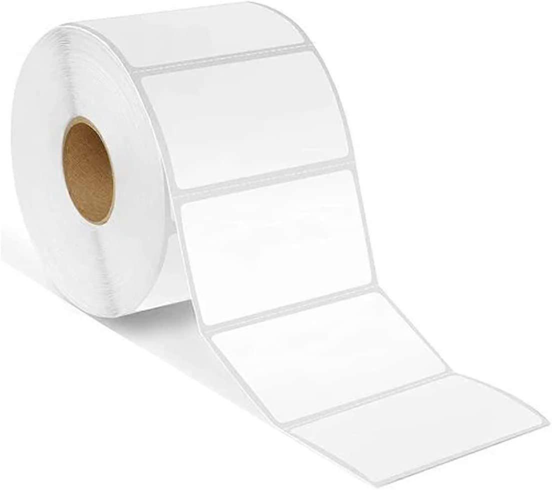 Address Labels Stickers Sticky Mailing Parcel Self Adhesive White Roll Multipurpose Easy Peel and Stick Quick Dry