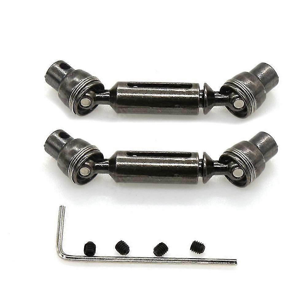 2Pcs Metal Drive Shaft CVD for D12 C14 C24 B14 B36 B24 MN D90 MN99S MN-90 RC Car Upgrade Parts Accessories