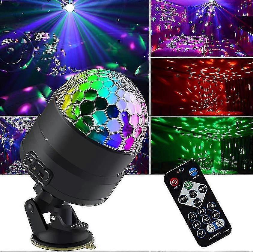 Disco Ball Light, Led Stage Lights Sound Activated Automatic Party Lights
