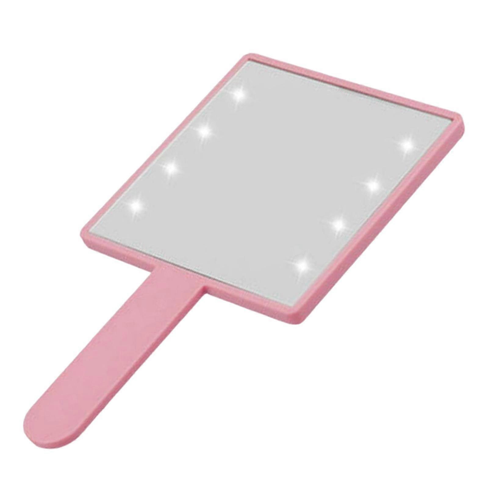 Makeup Mirror with LED Light Handheld Travel Makeup Vanity Mirror for Home