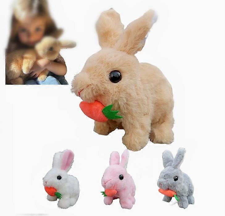 Electronic Bunny Plush Animated Interaction Gift Electronic Pet Toy for Gift