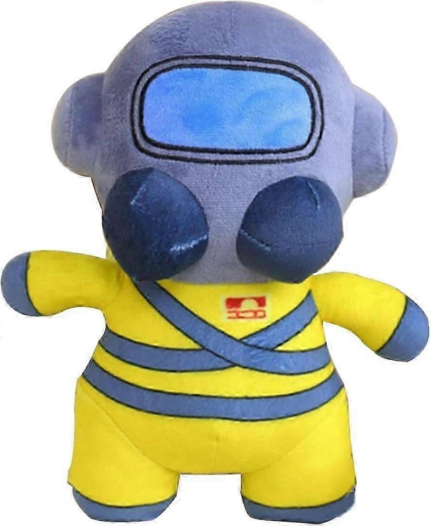 Plush stuffed animal doll (yellow)