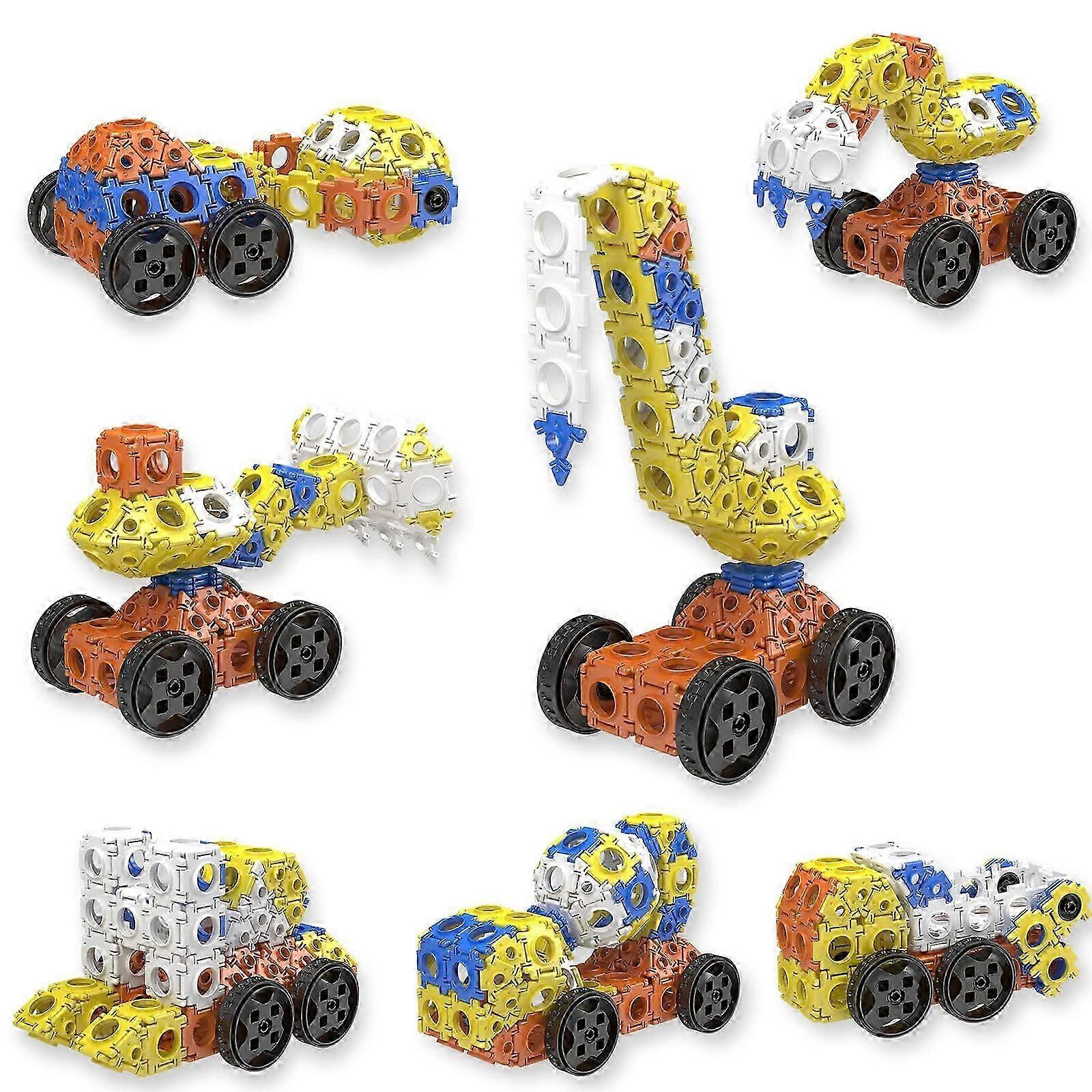 VersatileBuilding Block Construction Vehicles Function PackedBuilding Blocks For Construction Vehicles
