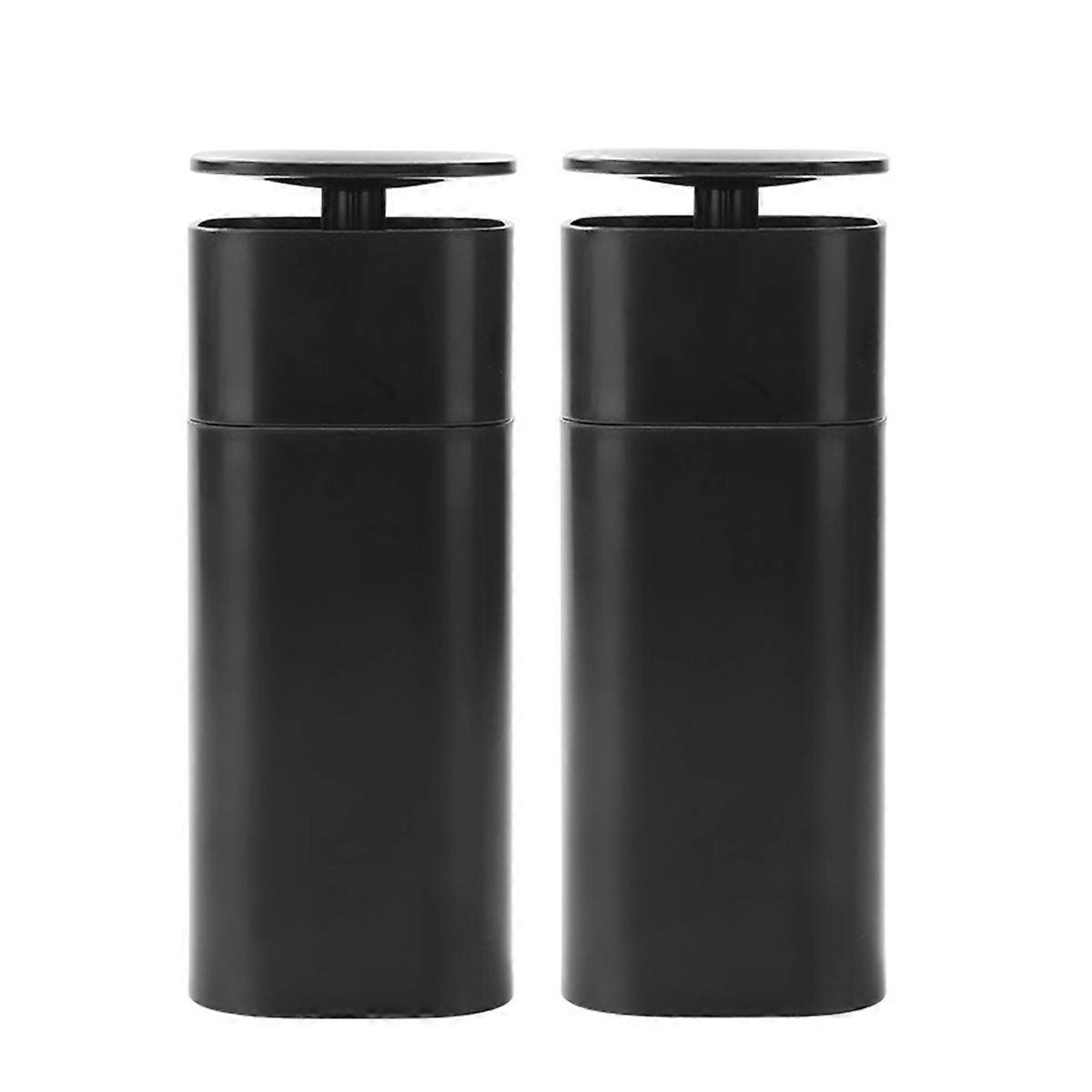 Bathroom Pressing Hand Storage Container Soap Container Black