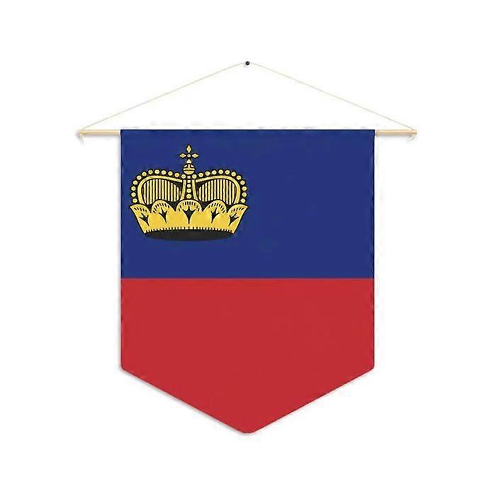Flag - Liechtenstein - 30 x 45 cm - Polyester - Double-sided print - Accessories included