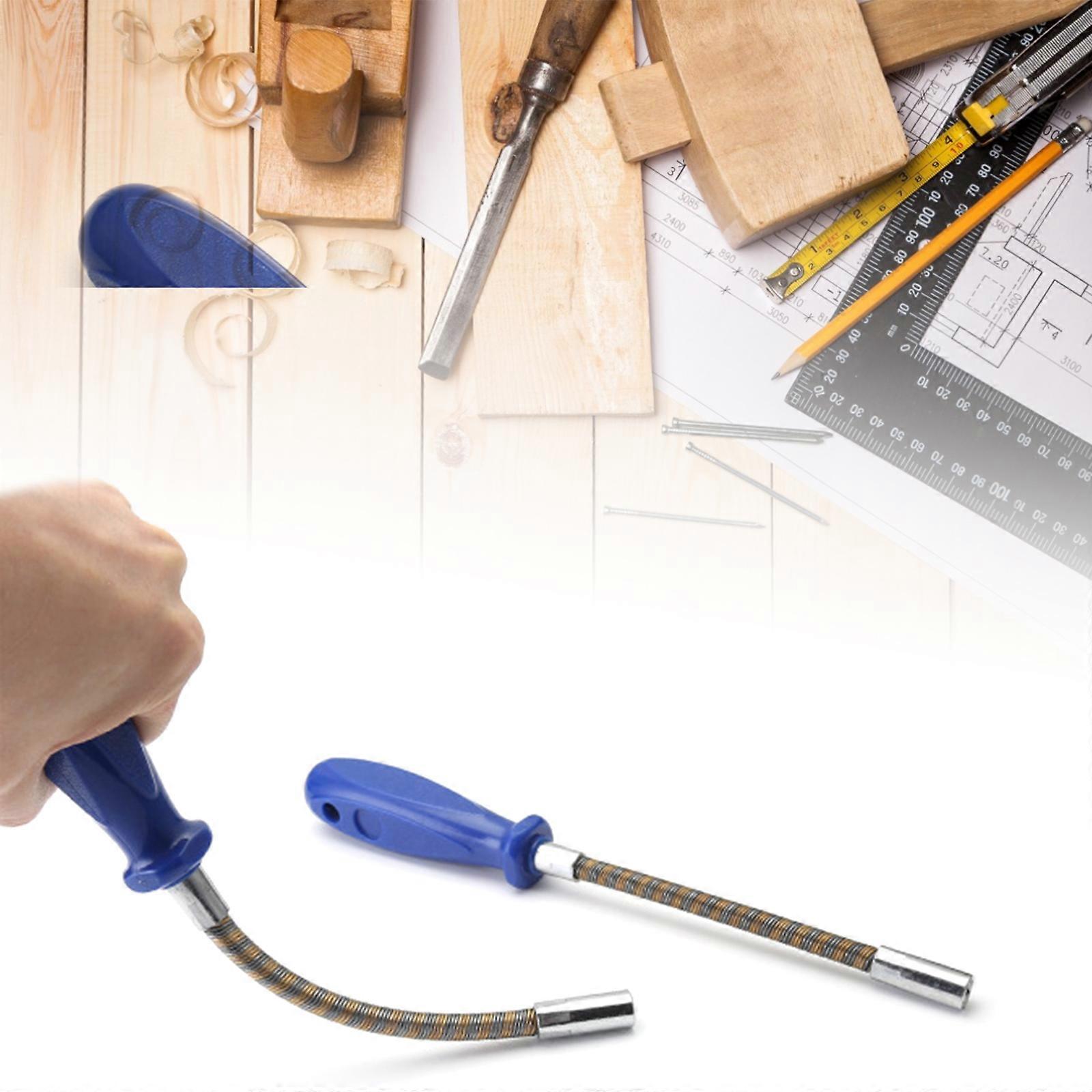 Multi-functional Socket Screwdriver Flexible Hexagon Manual Socket Screw Driver Hand Tools Non-slip Socket Screwdriver
