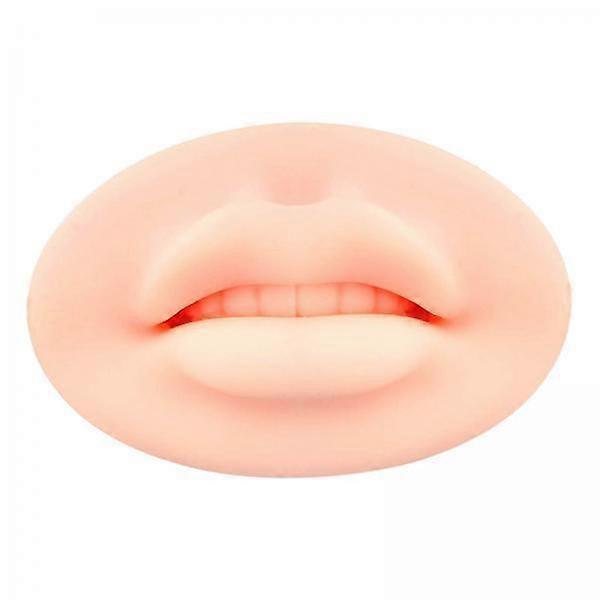 5-6pack 5D Silicone Lips Practice Permanent Soft for Beginners Piercing Practice