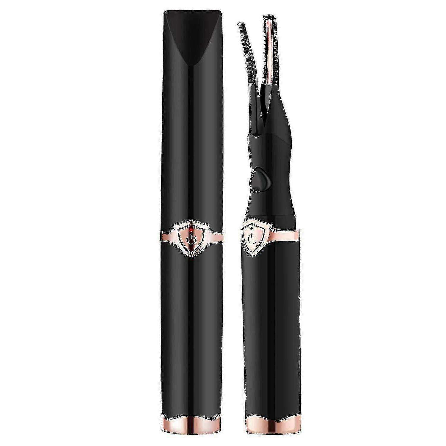 Heated Eyelash Curler,2 In 1 Clip-type Eyelash Curler With Built-in Comb