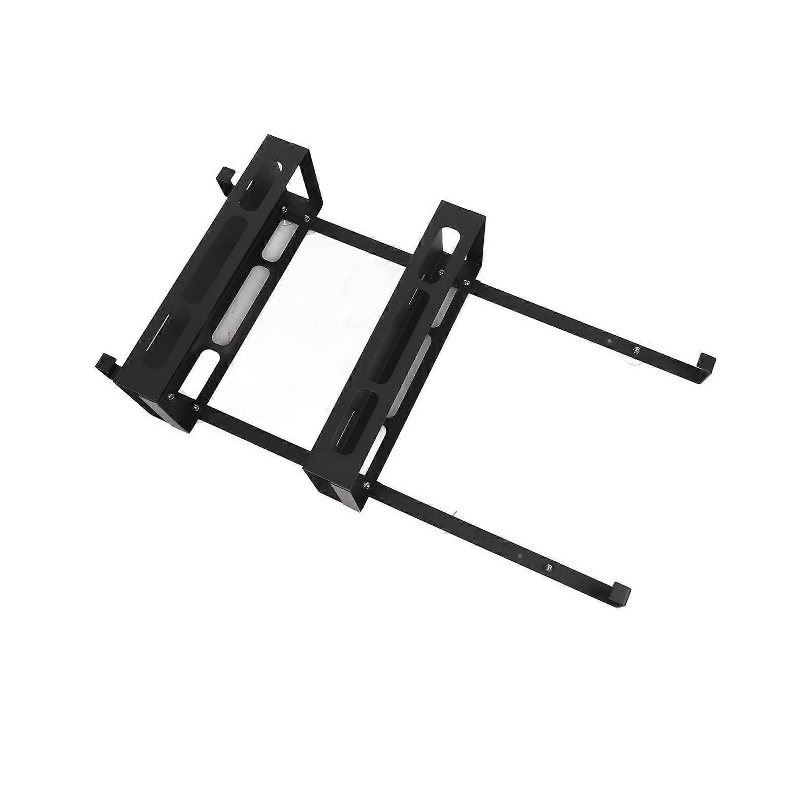 Wall Shower Shelf Type A Double Layer Metal Rack with Suction Cup