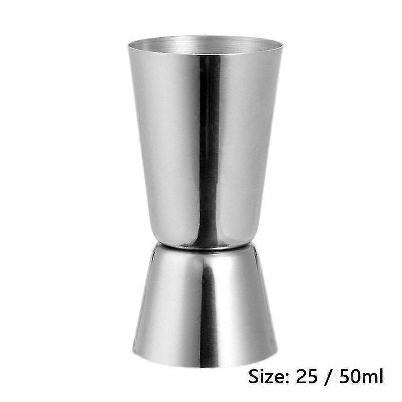 25ml 50ml Stainless Steel Measuring Cup For Kitchen Home Bar Precise Durable