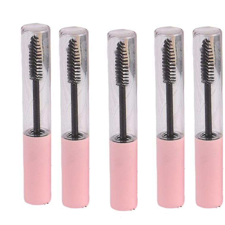 5Pcs 10ml Empty Mascara Container Bottle Tube Empty Cosmetic Oil Mini Clear