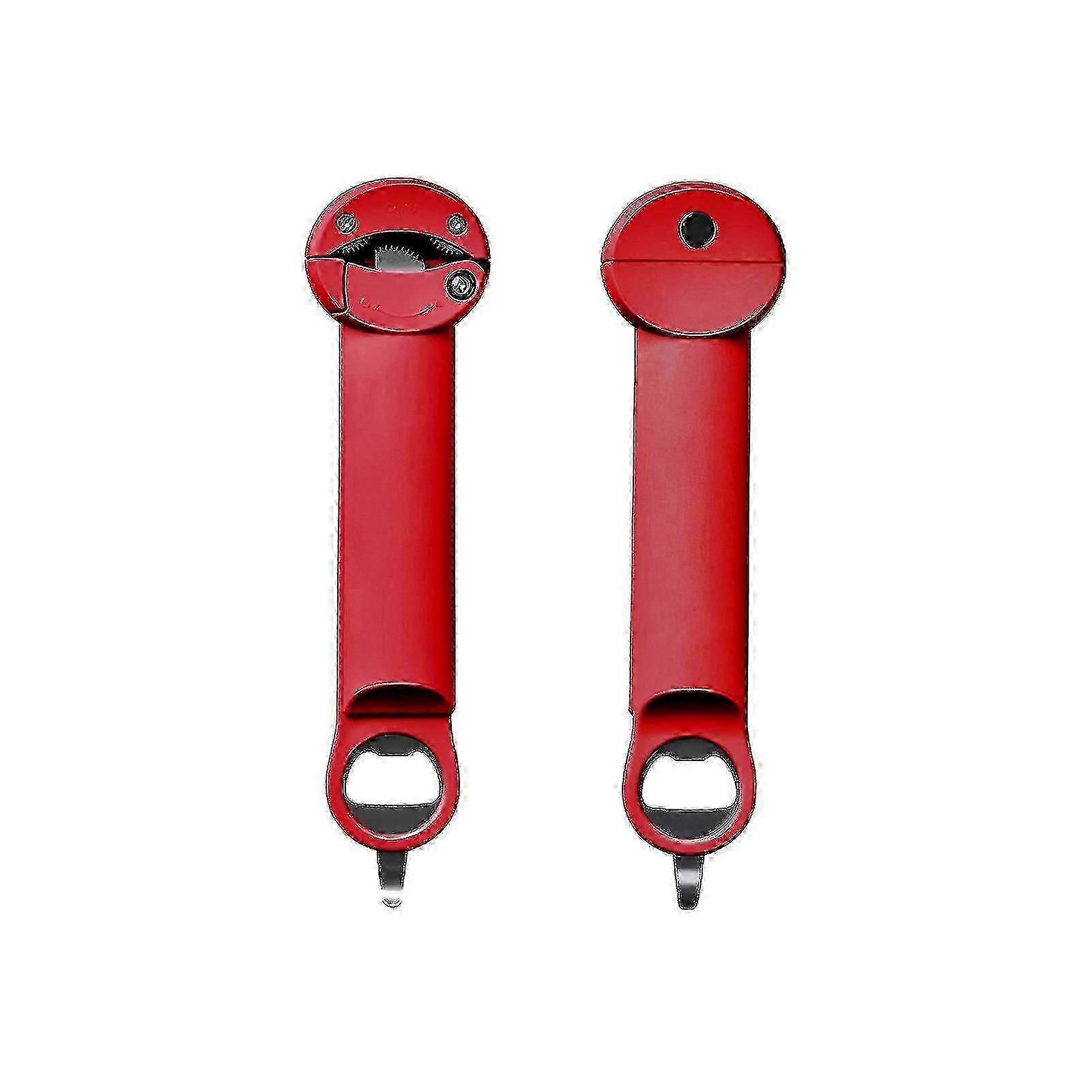 コンパクト格納式栓抜き - レッド