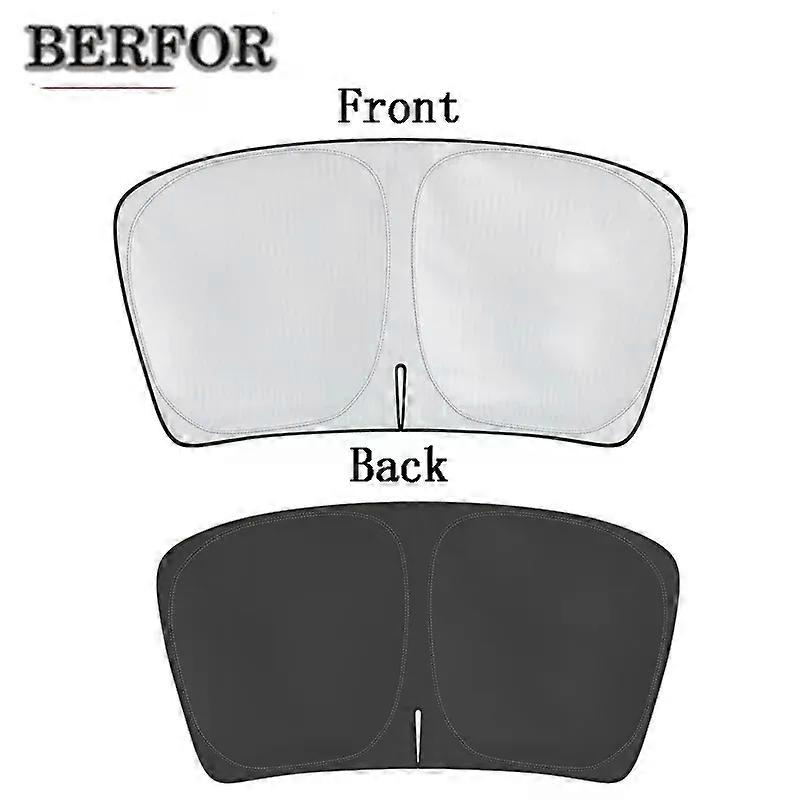 For BMW 3 Series G20 G28 2021-2023 Car Nano-Insulat Windshield Sunshade UV Block Front Window Sun Visor Foldable Car Accessory