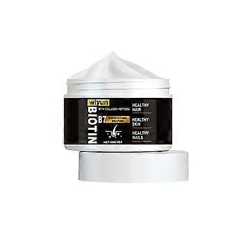 Massaggio del cuoio capelluto Umidificare la radice della cura dei capelli in fuori forte capelli spessi crema per capelli 1 pz Wiyun Biotina Crema