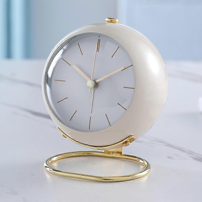 Silent Alarm Clock with Luminous Display - Simple Desktop Clock for Kids