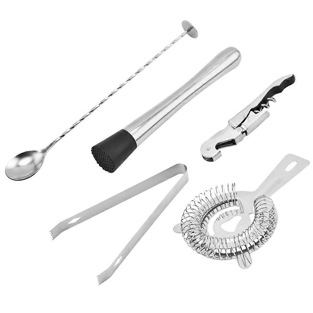 Shaker Bartending Cocktail Mixer Drink Preparation Tools Home Bartending 1Set