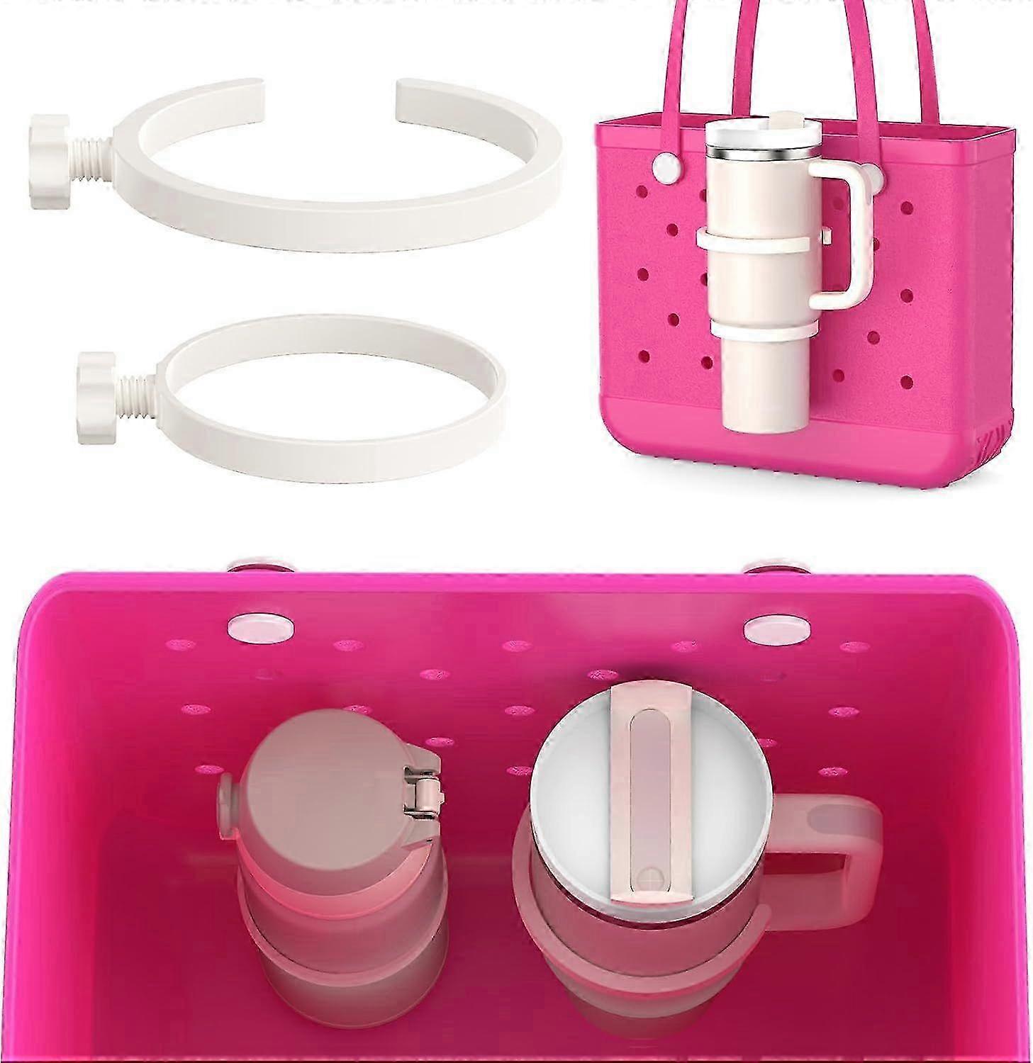 Stanley Cup Holder for 30oz & 40oz Tumblers - Fits All Bogg Bags & Most Totes(スタンレーカップホルダー、30オンス&40オンスタンブラー用) - すべてのボッグバッグとほとんどのトートバッグにフィット