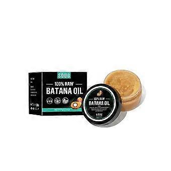 100% Natural Raw Batana Oil, Pure Organic Cold-Pressed Hair Oil, Hydrates Dry, Tames Frizzy Hair