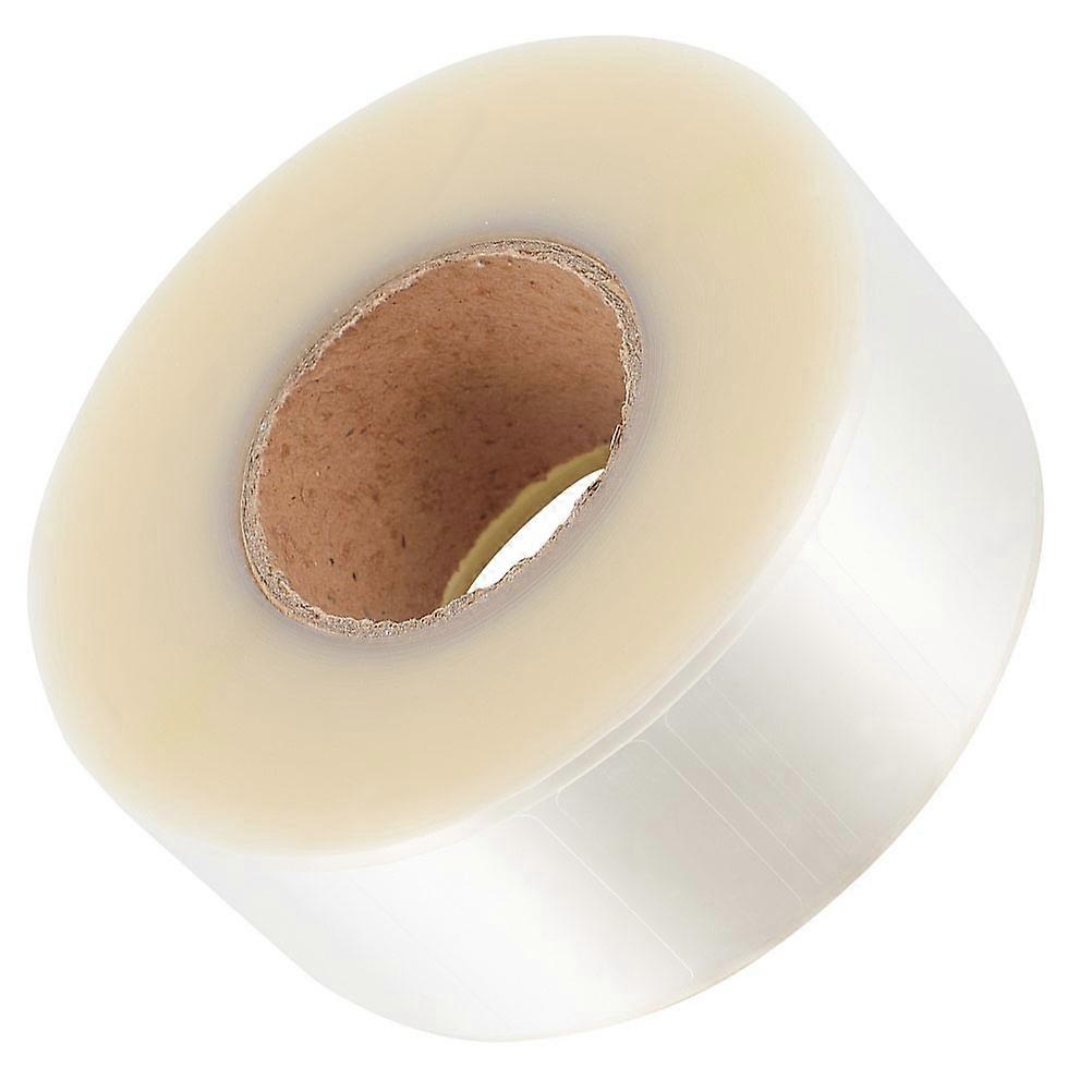 Self-Adhesive Clear Label Protectors Hospital Use Light Yellow Scratch-Resistant Edge Curl Prevention 500Pcs