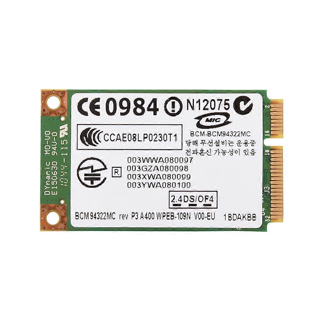 Professional 2.4G + 5G Dual Band Mini PCI‑E WIFI Wireless Card for HP MAC DELl Acer