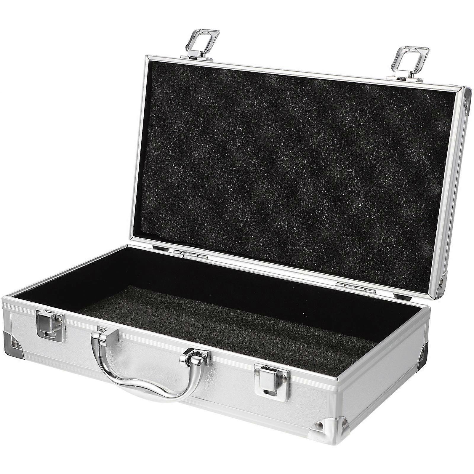 Heavy Duty Tool Box Cosmetic Carrying Case Business Trip Rectangular Multi-Functional Portable 1Pcs