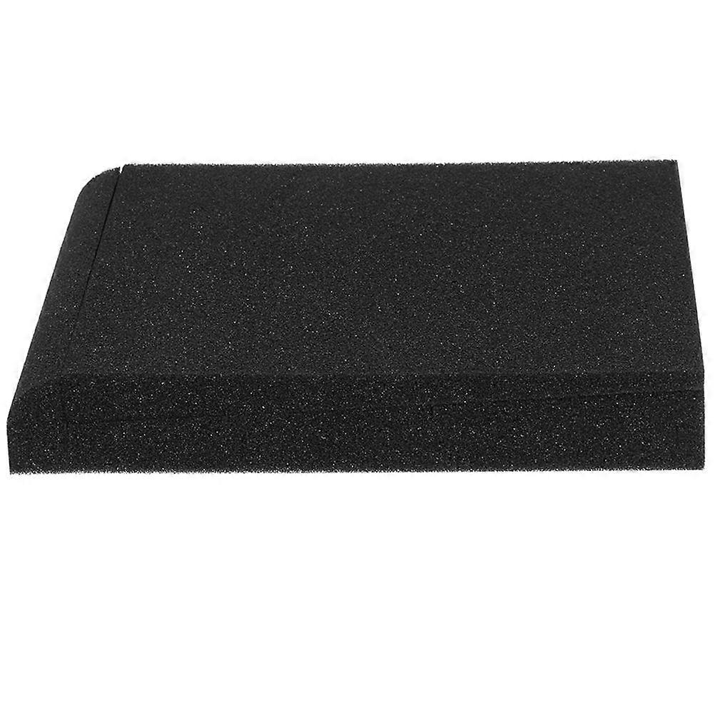 Sound Pad Isolation Pads Acoustic Isolation Pads Speaker Flat Bottom Black 28X20X4.2CM Shock-absorption 1Set