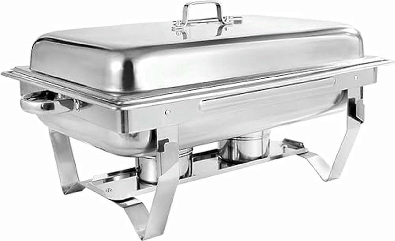 EdelstahlChafingDishBuffetSet, 11L large ChaferBuffetserving food warmer with food pan, fuel holders and lid for every event or party/