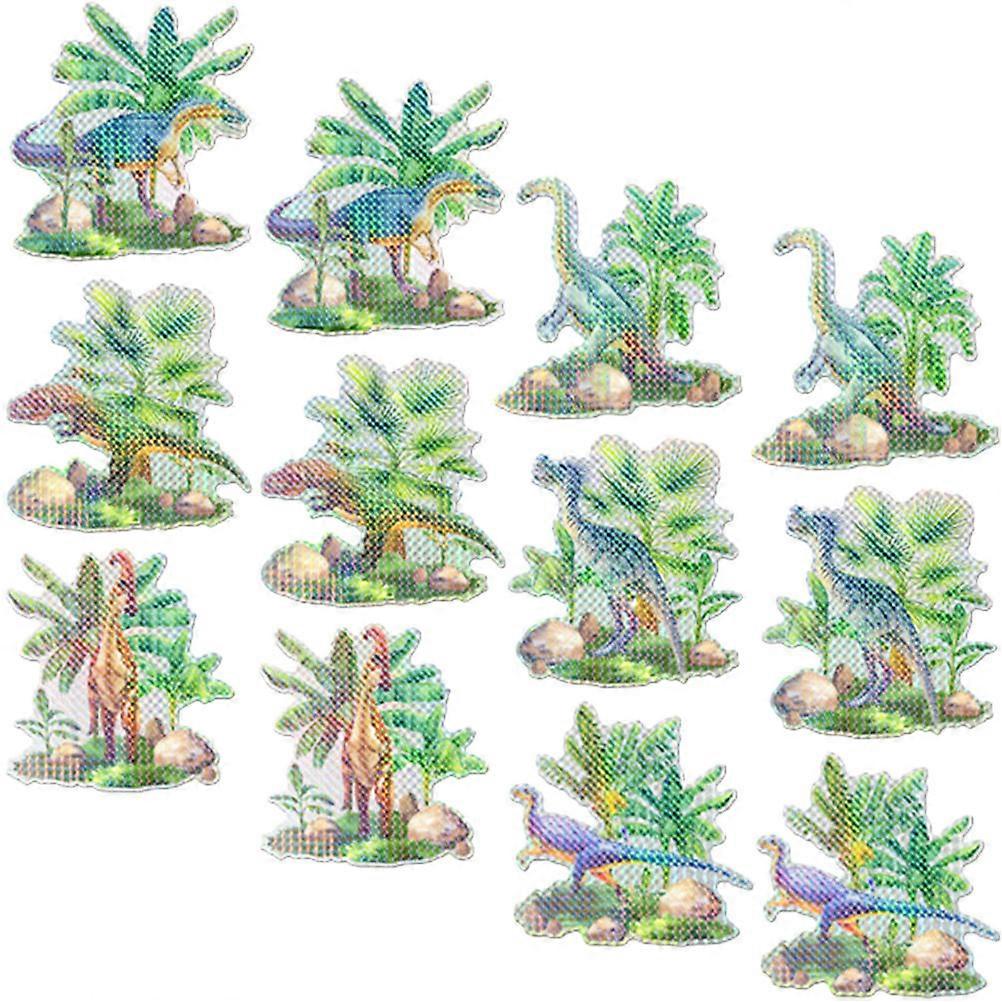 Window Magnets Dinosaur Shape Festivals 6 Pairs