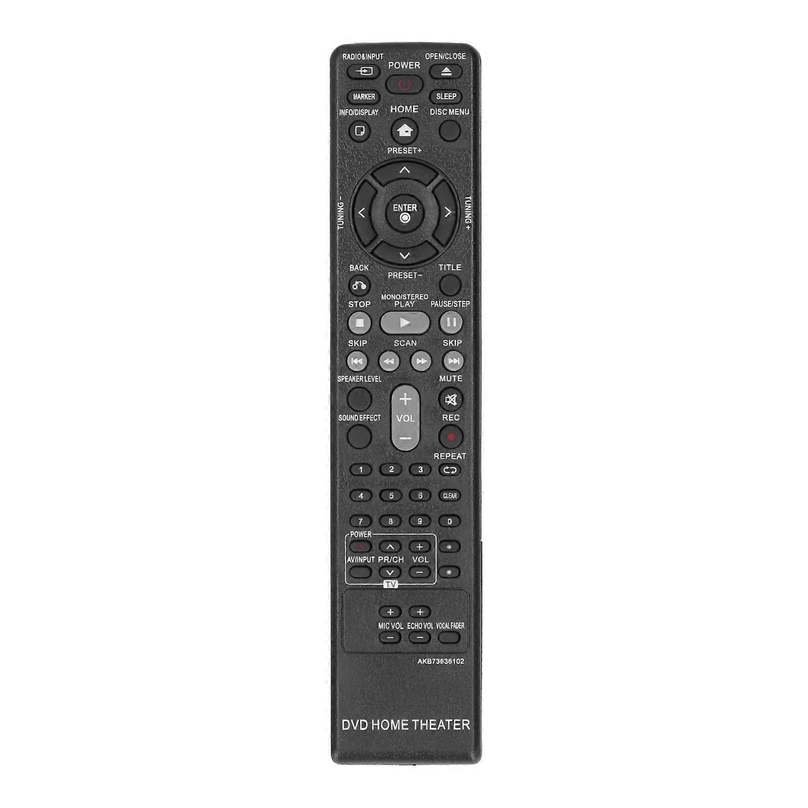 DVD Remote Control AKB73636102/AKB37026852 for LG DH4130S HT304 HT305 DVD Home Theater System
