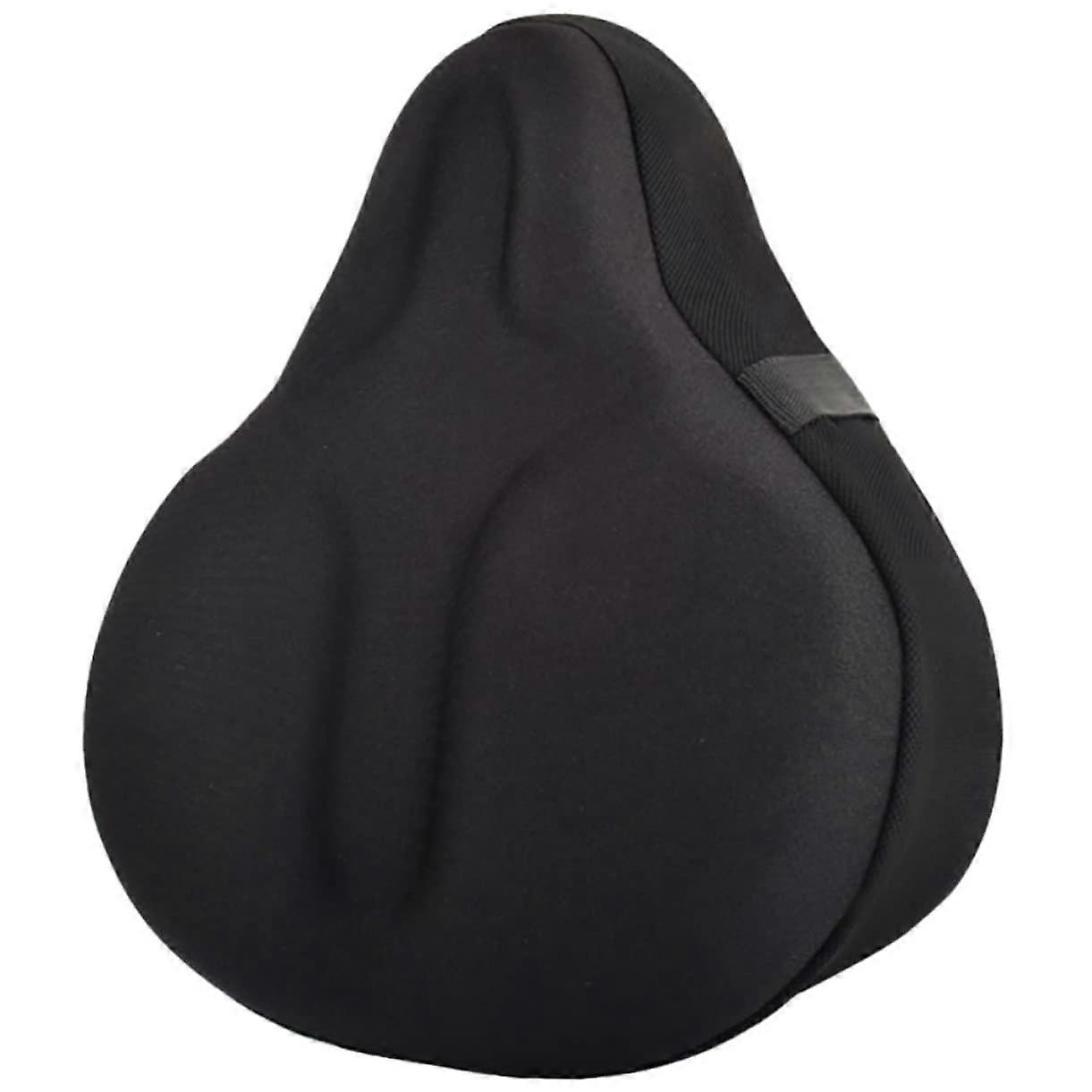 Bicycle Saddle Cover Gel Seat Cushion for Men, Thick Padding, Breathable Material, Mountain Bike Compatibility