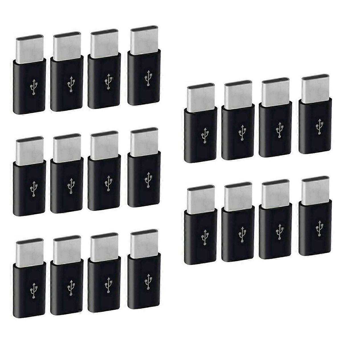 Micro-USB naar USB C-adapter, USB-conversieconnector met weerstand