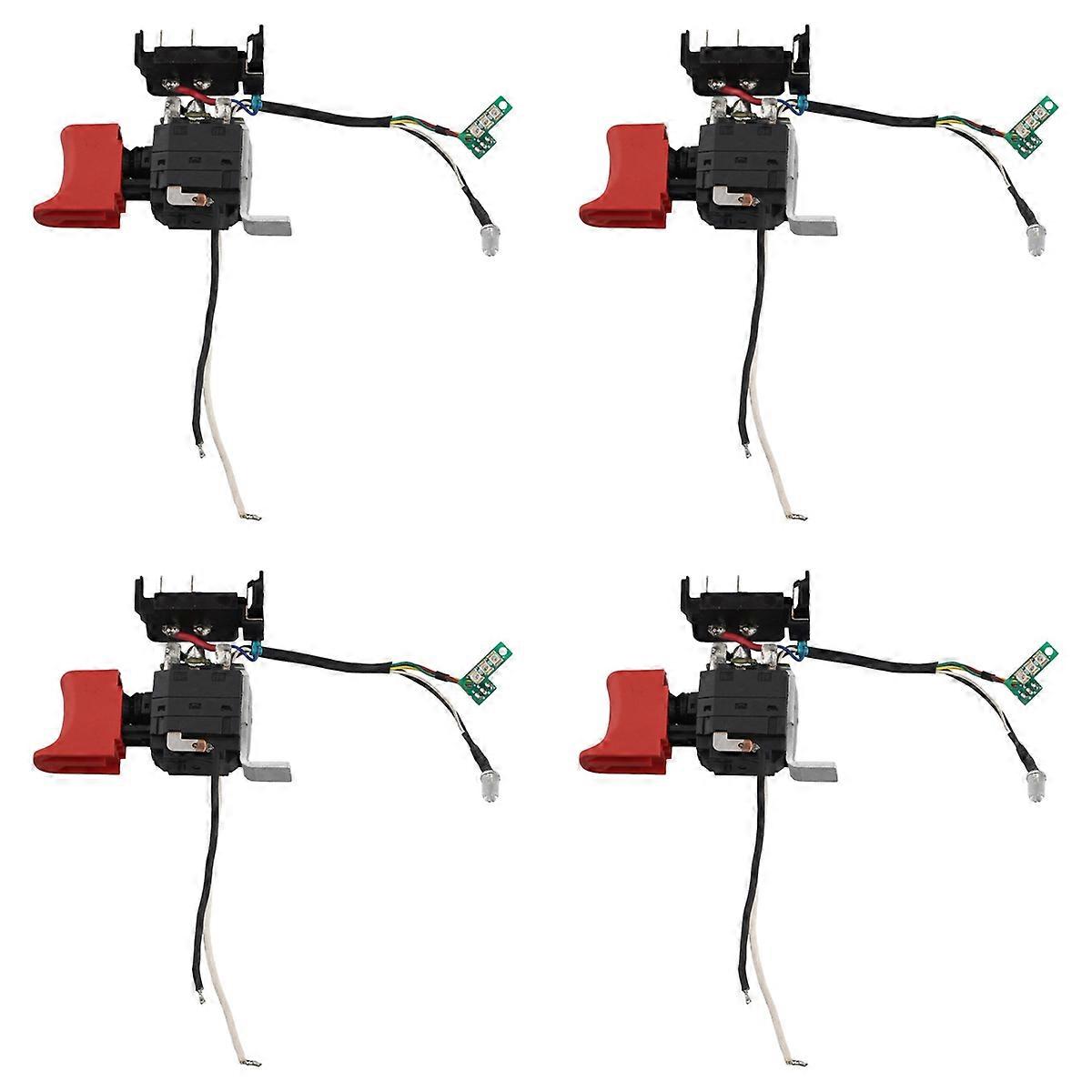 4X BS12 Power Tool Switch for Power Max BS 10.8V 12V Cordless Drill Trigger Quick 343412370 Power To