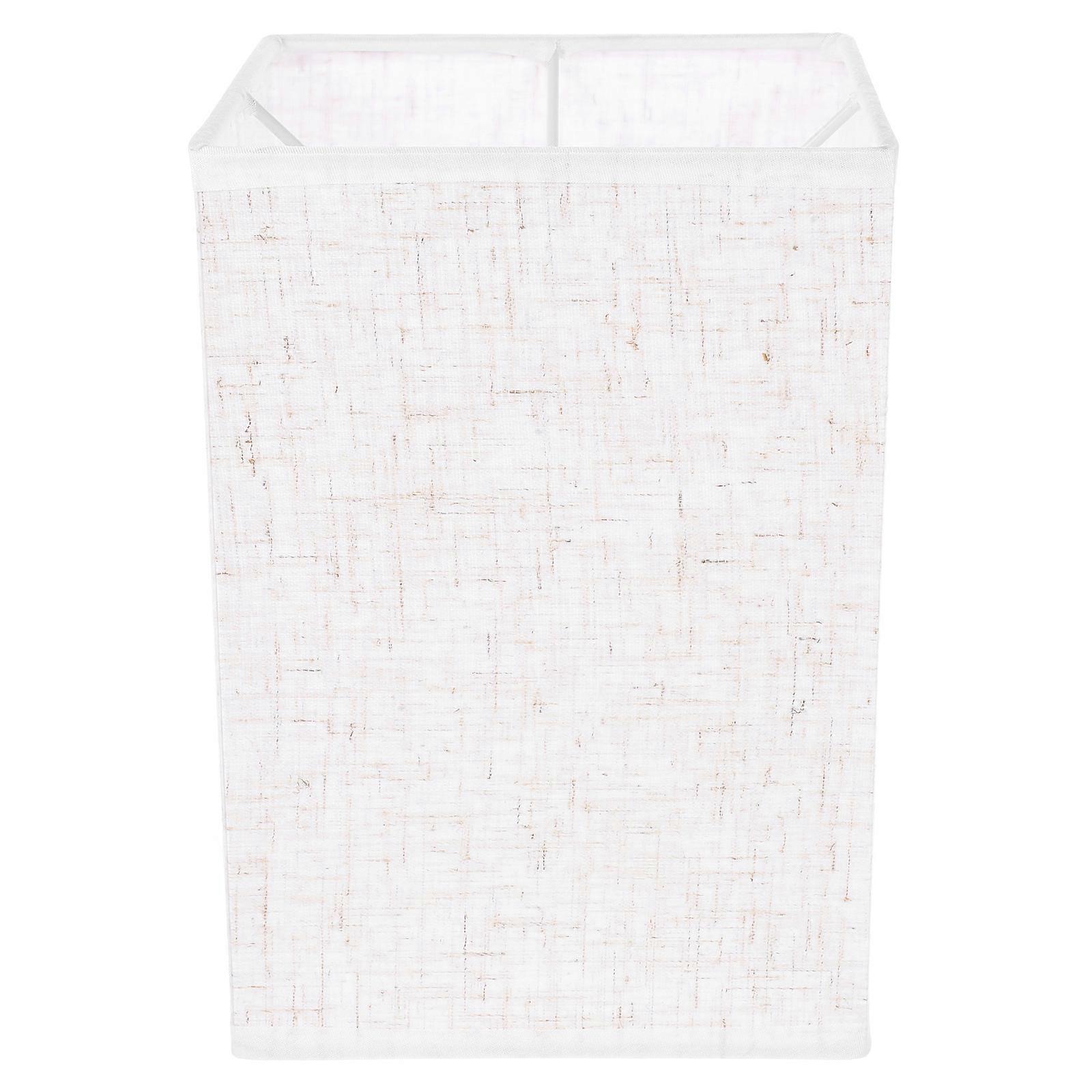 Replacement Lampshade Linen Rectangular Shape Protective Eyes From Glare For Home Users 1Pack
