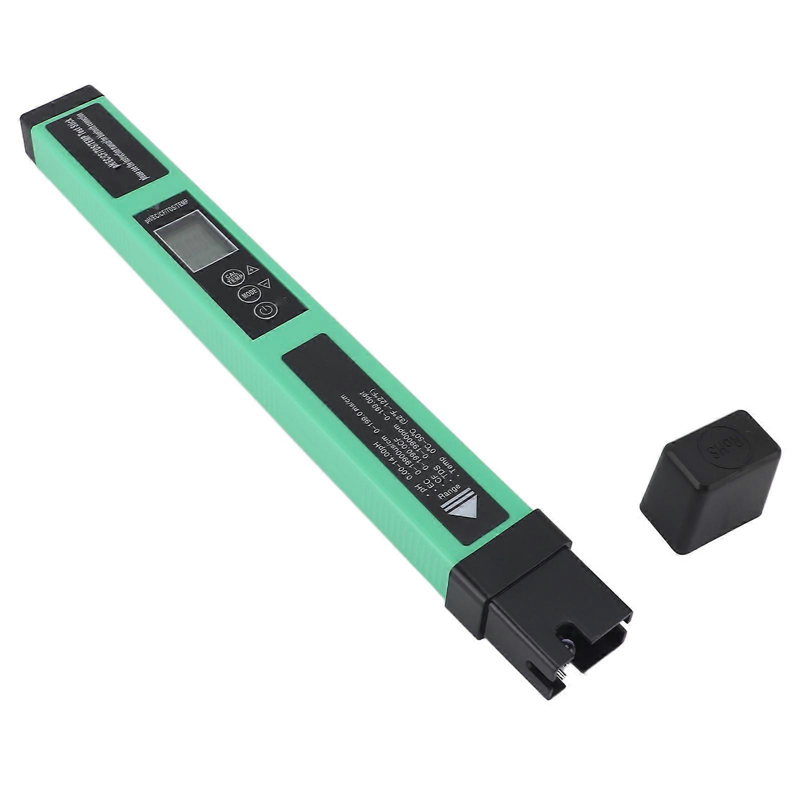 5 in 1 Digital PH Meter Bluetooth PH EC TDS CF TEMP Testing High Accuracy Digital TDS PH Tester for Hydroponics Aquarium