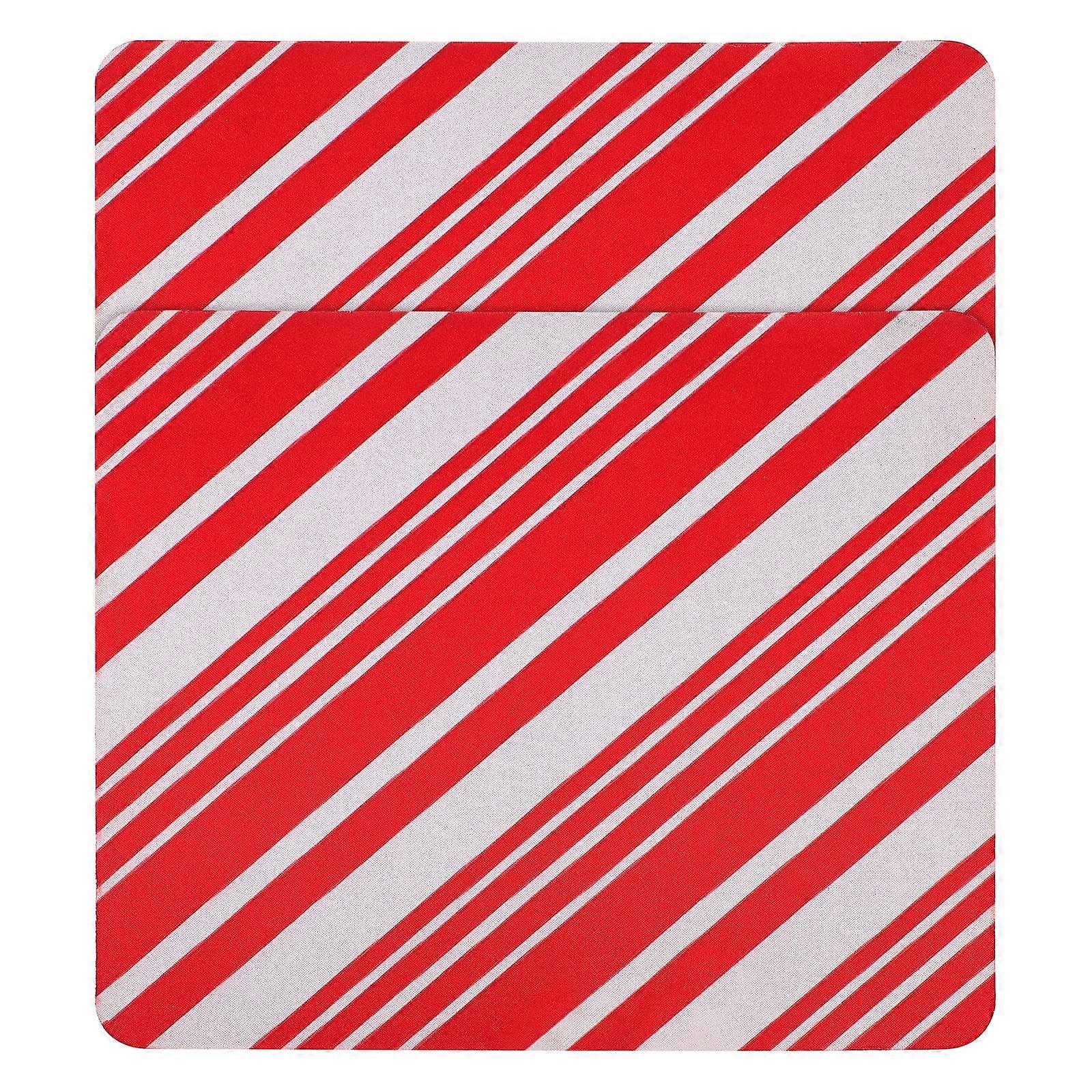 Gaming Mouse Pad Non Slip Design for Home Use Red Color 30X25X0.2cm Thickened Smooth Surface 2Pcs
