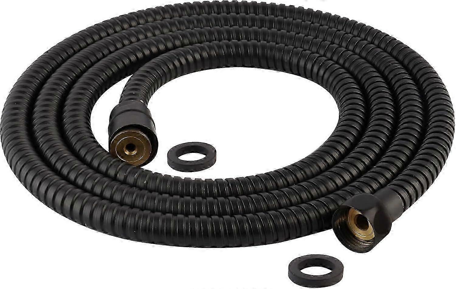 All Metal Shower Hose,90 Inch Stainless Steel Extra Long Shower Hose Replacement, Anti-Twi