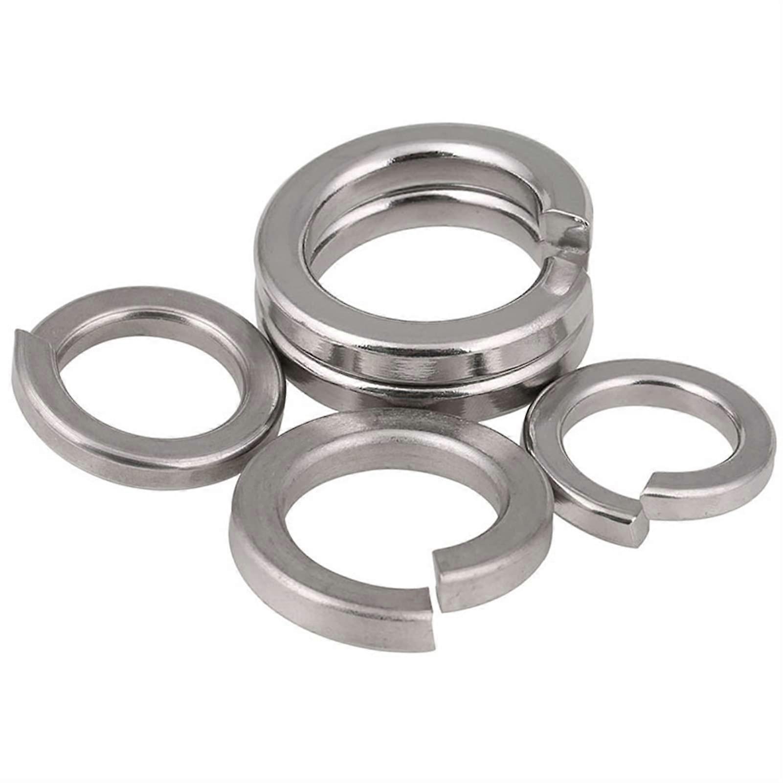 Metal Discs Spring Expansion M2-M30 304 Stainless Steel Elastic Pads Pack Of 50 Inner Diameter M6 Size M12 One Colour