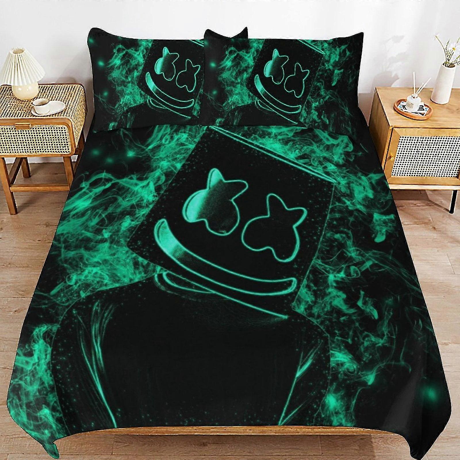 Mjuka sängkläder Set Påslakan Täcke Set för barn Sovrum inredning Presenter för pojkar och flickor 3 delar med 1 påslakan