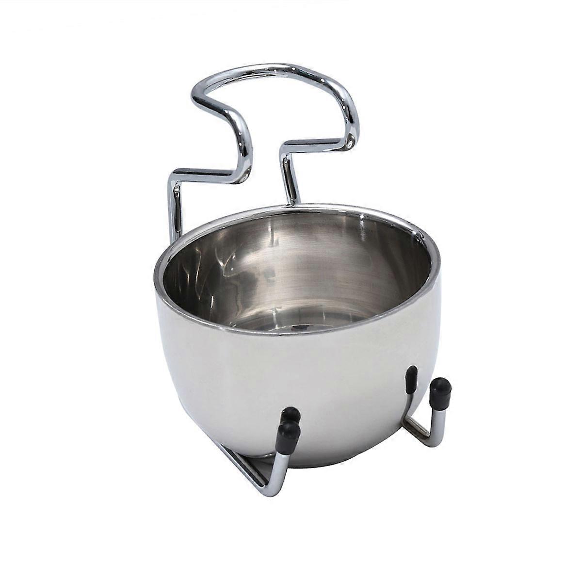 Shaving Cream Bowl Shaving Tool Sets Organizing Shaving Items Alloy 2Pack