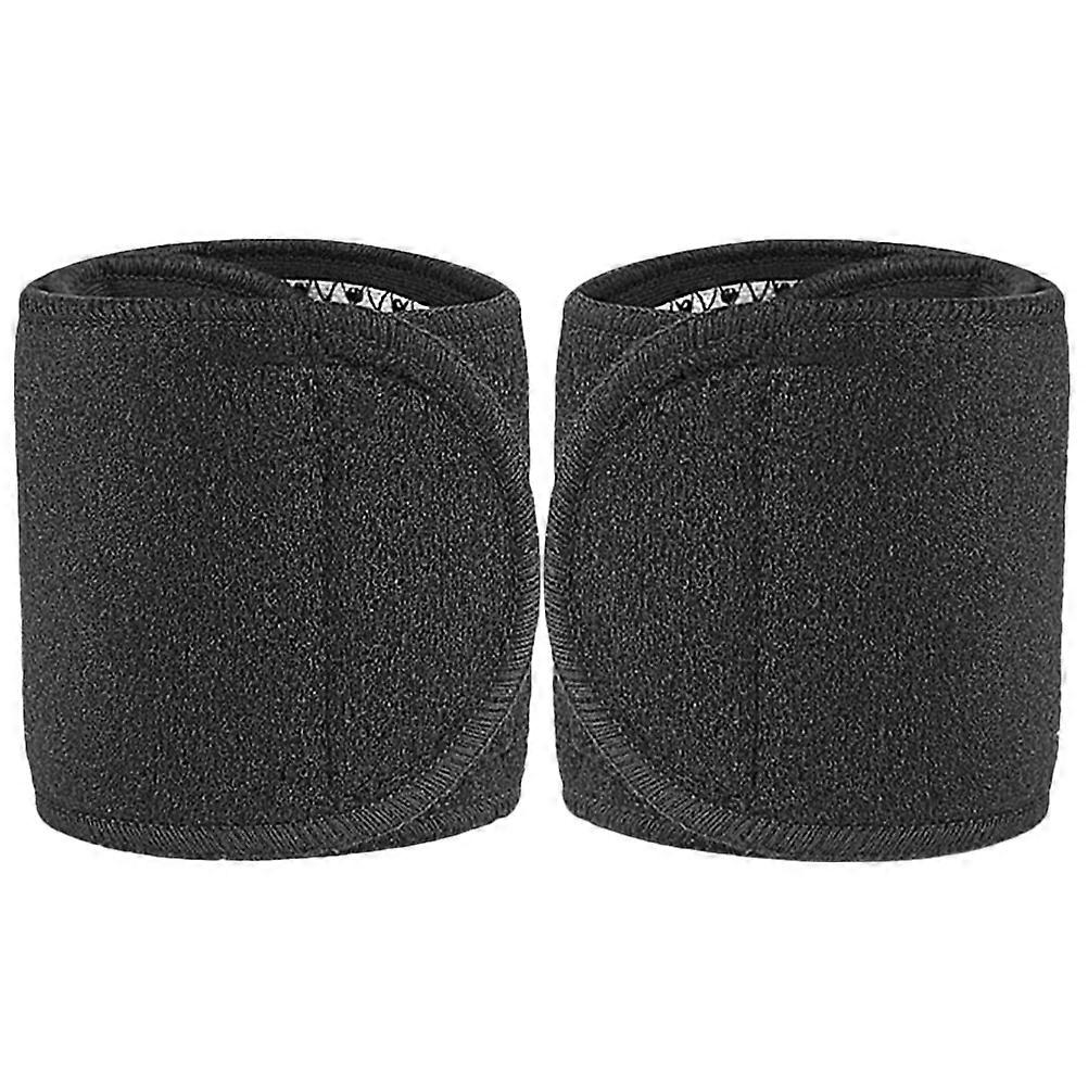 Sports Wrist Compression Wrist Wrap Adjustable Self-Adhesive Black 31.0-cn