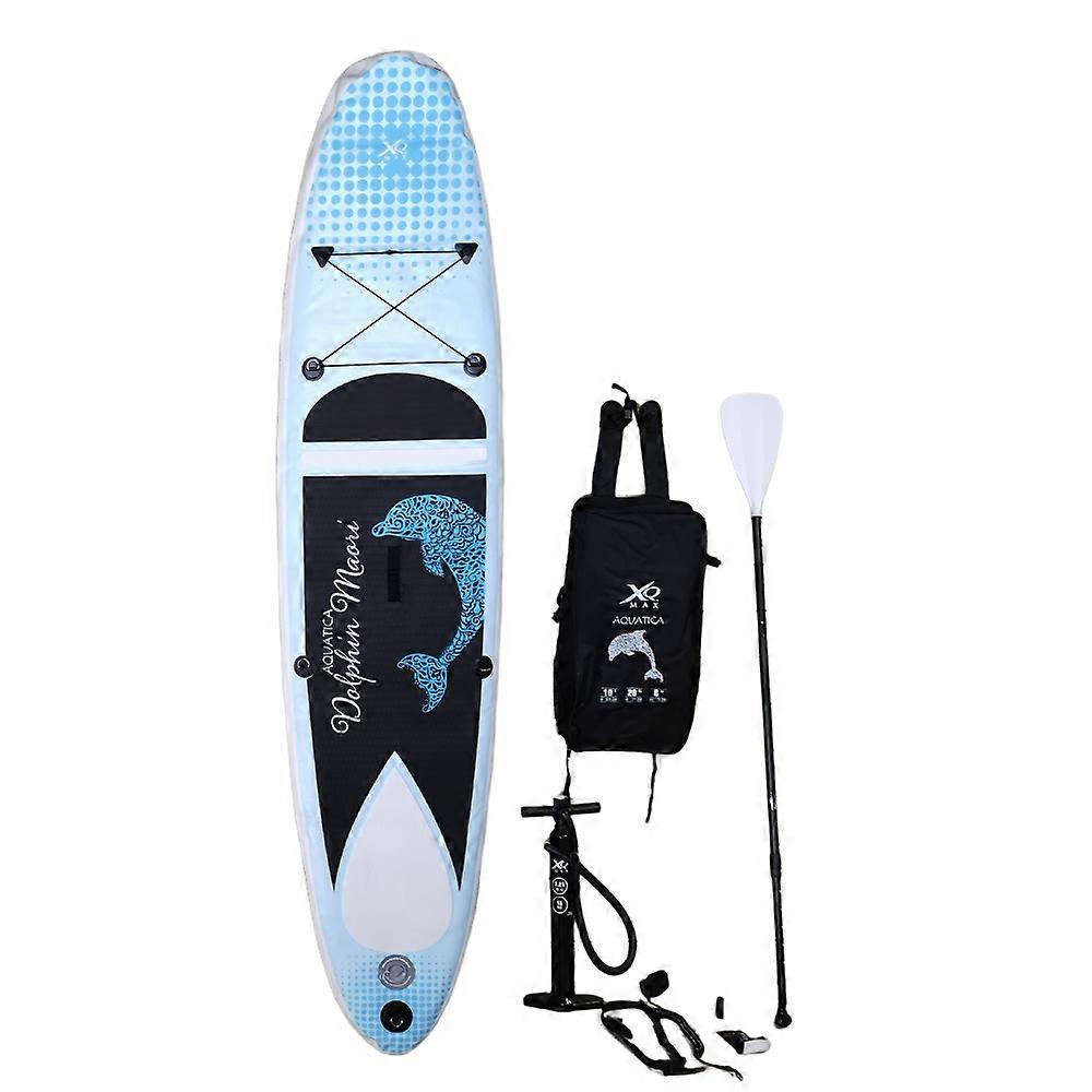 10Ft Xq Max Aquatica Inflatable Stand Up Paddle Board & Kit In Blue