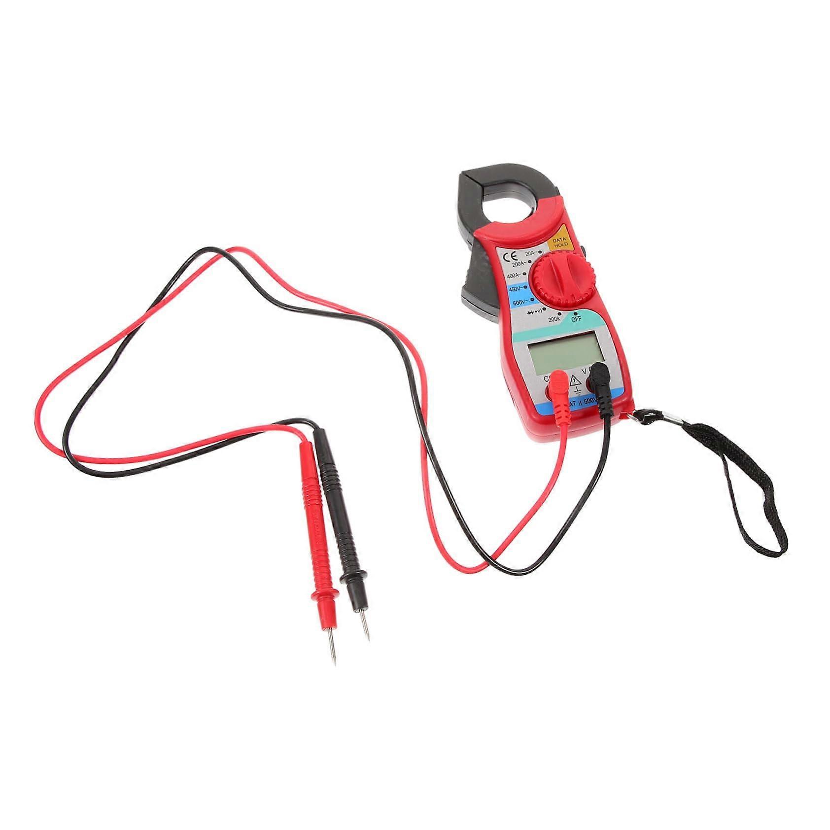 Digital Clamp Meter Ammeter Multimeter for Precise Voltage and Current Measurement NonContact Tester Portable for Industry and Household